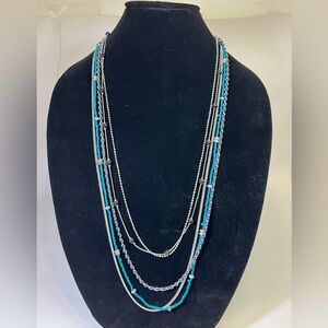 NWT: Lia Sophia, five strand necklace